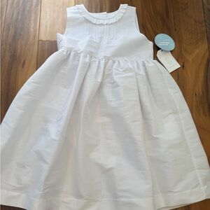 Little English white formal dress